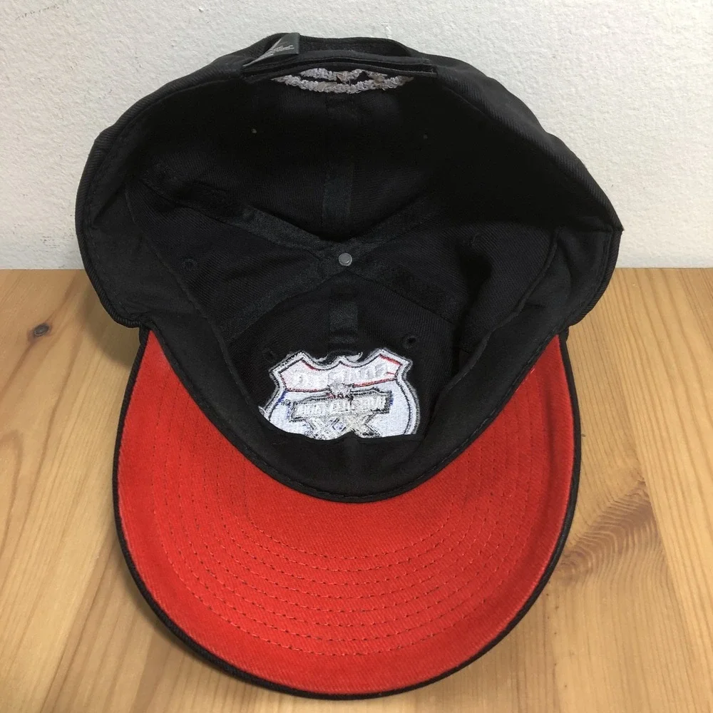 Vintage WWE Road To Wrestle Mania 20 XX Tour Hat 2004 Hat Black Rare Retro